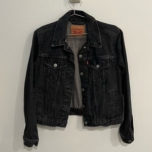 Women’s Levi Denim Black Washed Jacket